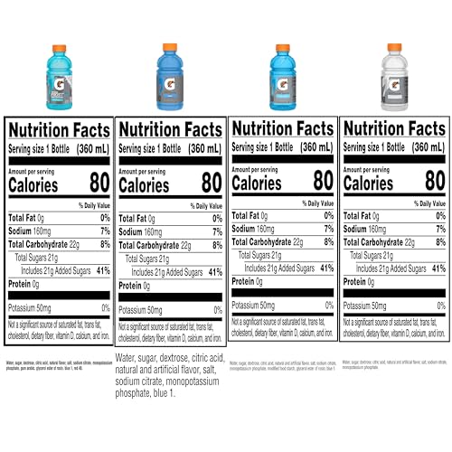 Classic Thirst Quencher, Variety Pack, 12 Fl Oz (Pack of 24)