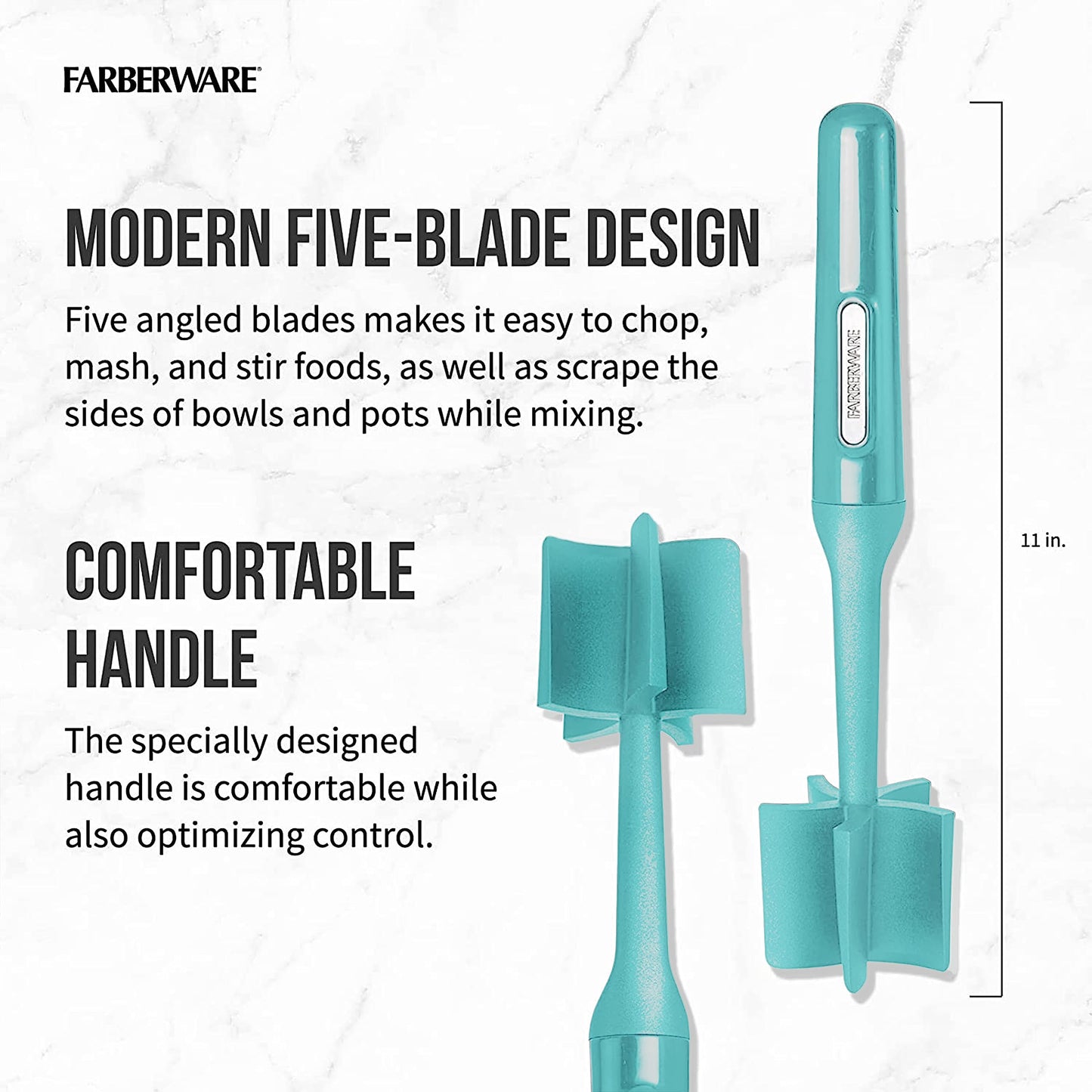 Professional Heat Resistant Nylon Meat and Potato Masher