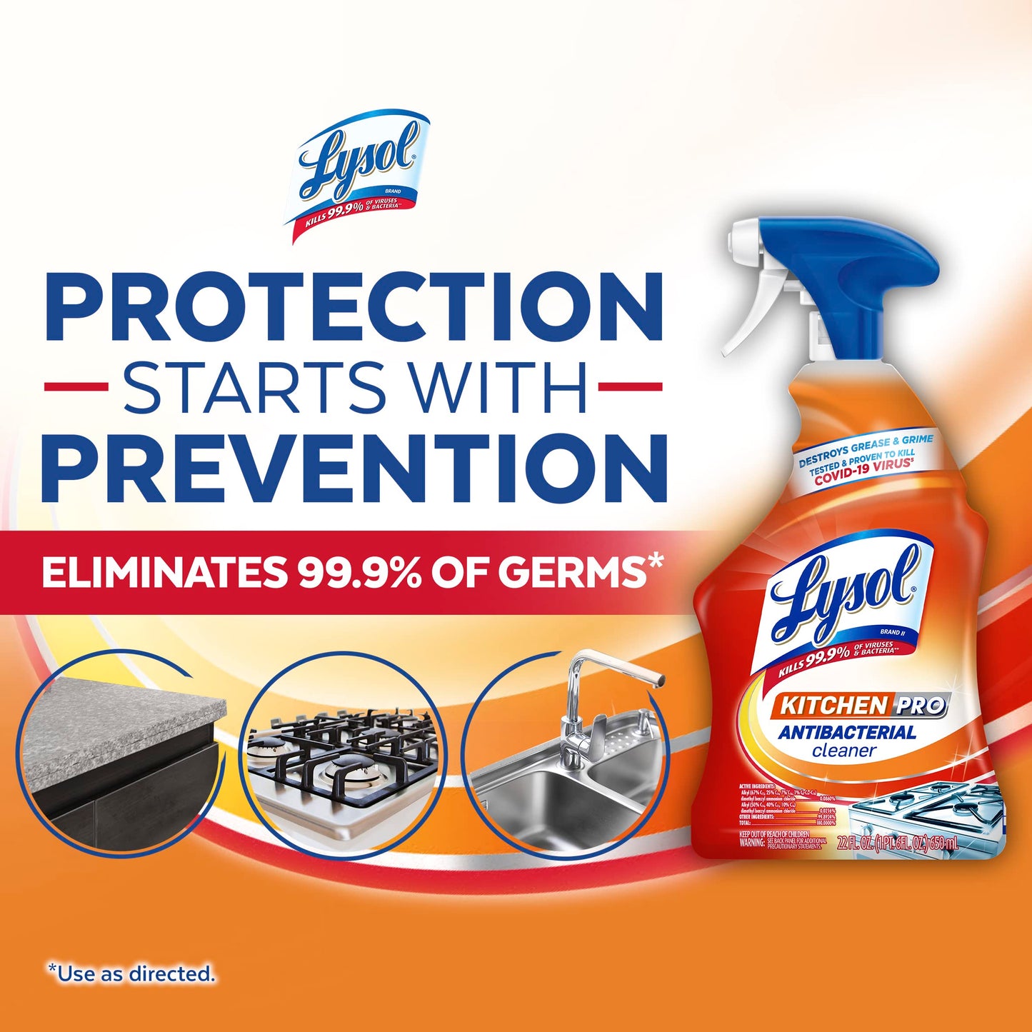Pro Kitchen Spray Cleaner and Degreaser