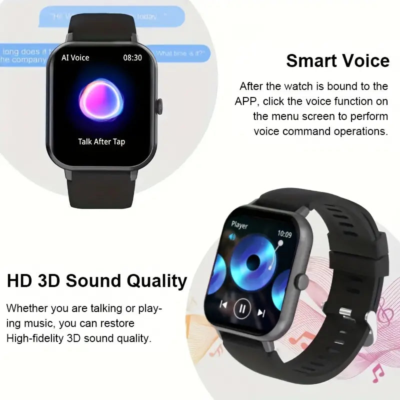 Smartwatch With 100+ Sports Modes