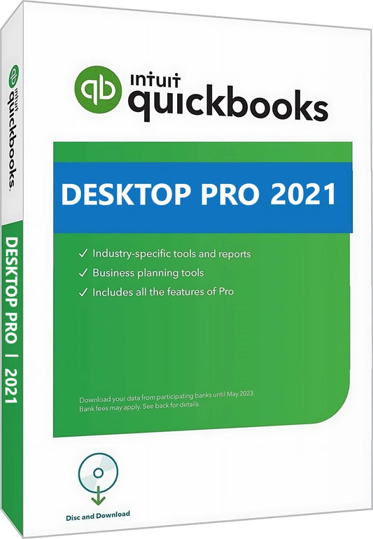 Quick Books Desktop Pro 2021