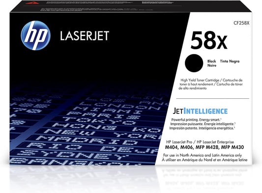 58X Black High-yield Toner Cartridge | CF258X