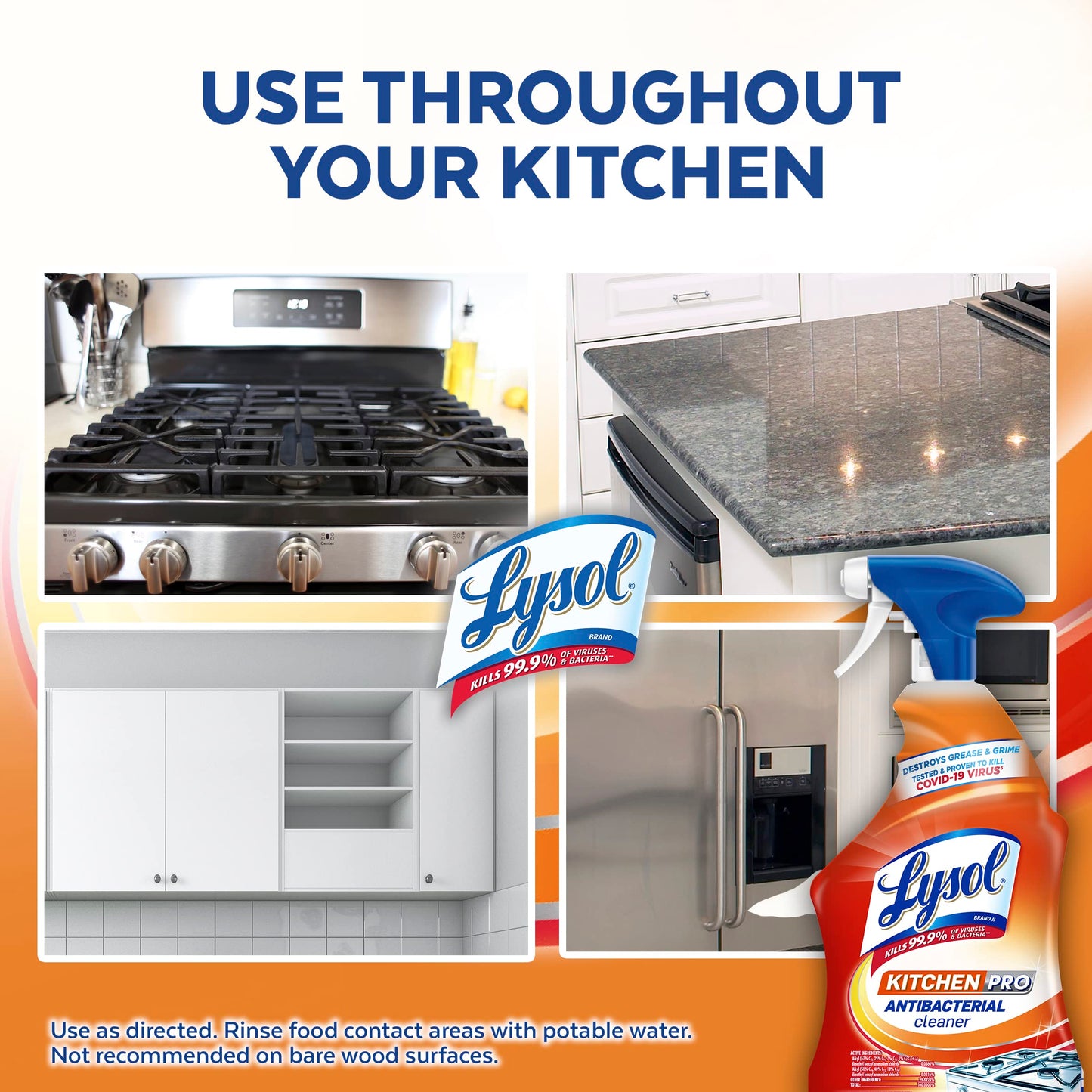 Pro Kitchen Spray Cleaner and Degreaser