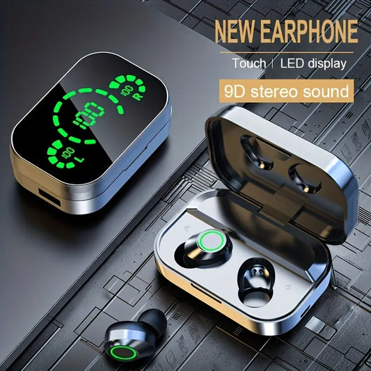 Digital Display Wireless Earbuds